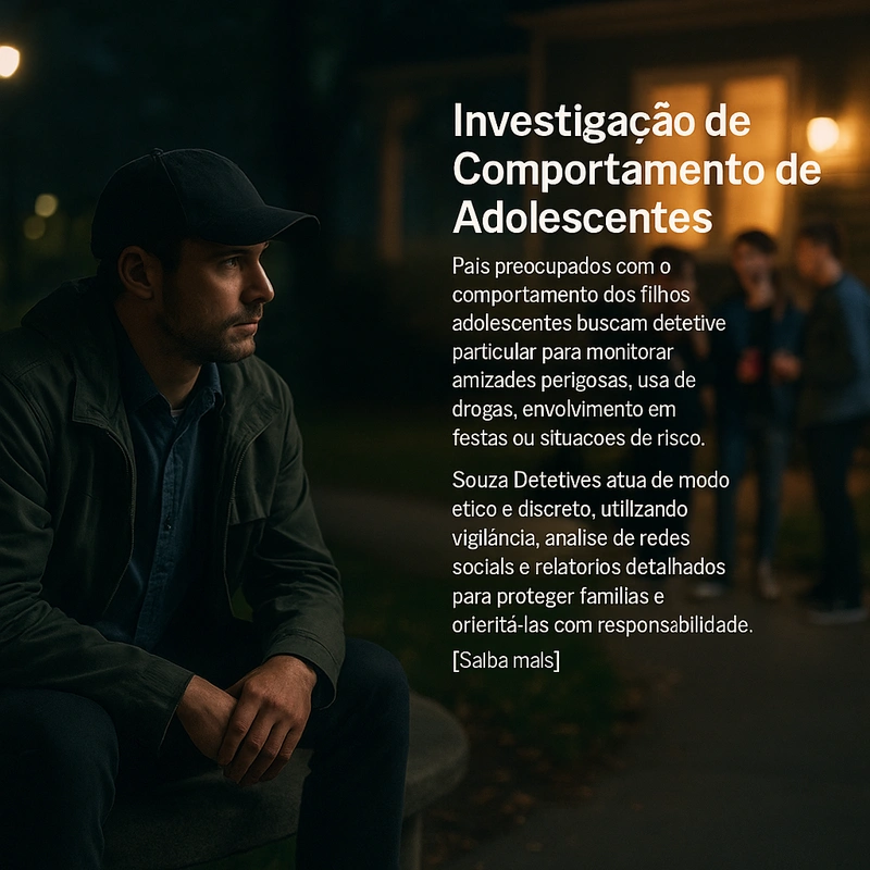 Investigação de Comportamento de Adolescentes