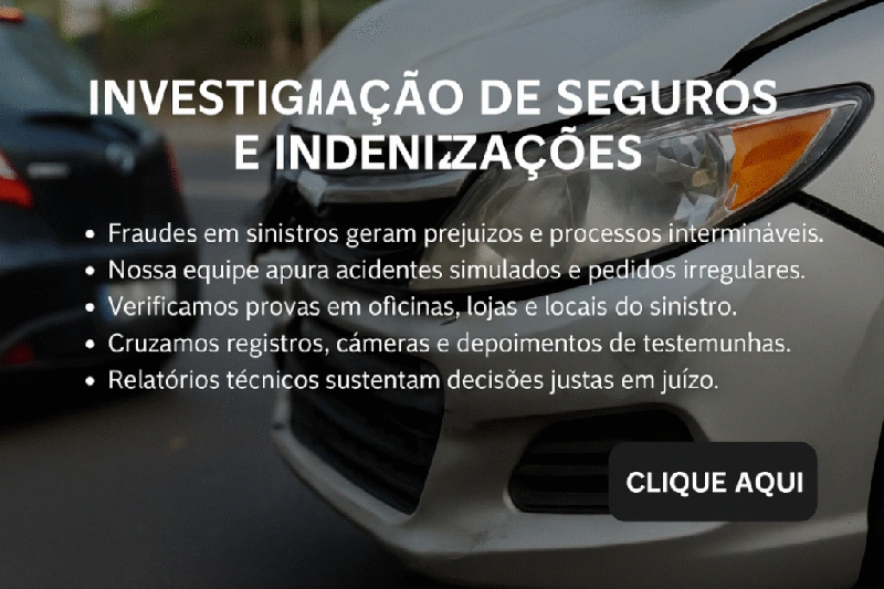Investigação de Seguros e Indenizações
